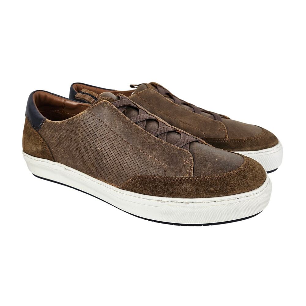 JOHNSTON & MURPHY ANSON STRETCH LACE-TO-TOE MEN'S SHOES - SIZE 11M STYLE 24-6550